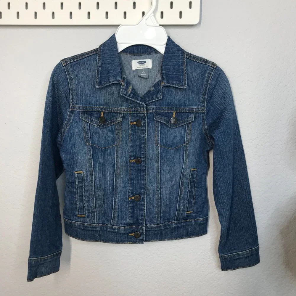 Old Navy Kids Denim Jacket | Blue | Small (6-7)